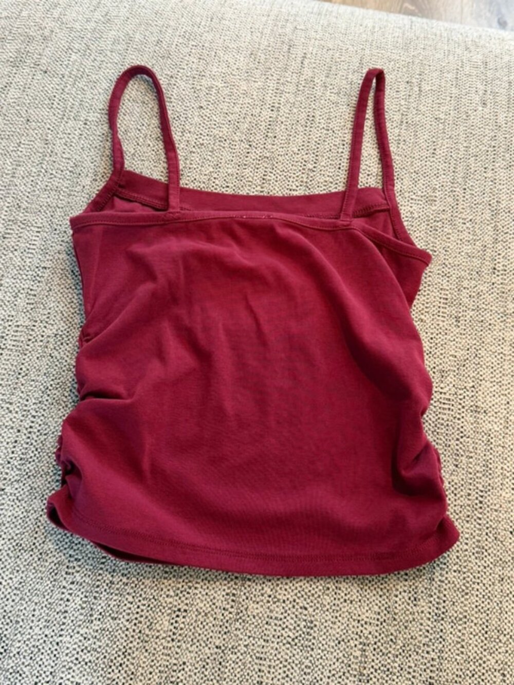 Cotton on tank